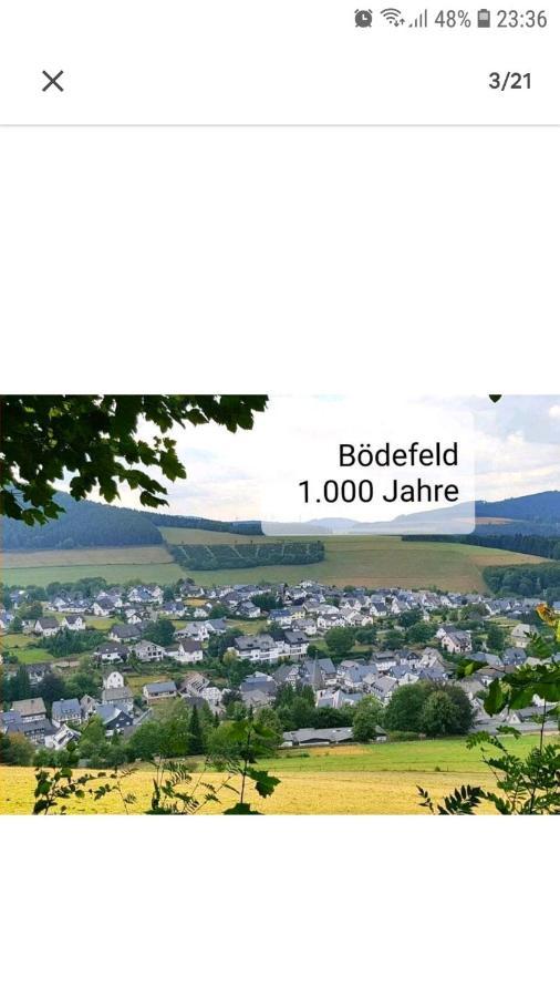 4 Erw. 1 Ki. Ski Entspannung Terasse Ausblick Schmallenberg Esterno foto
